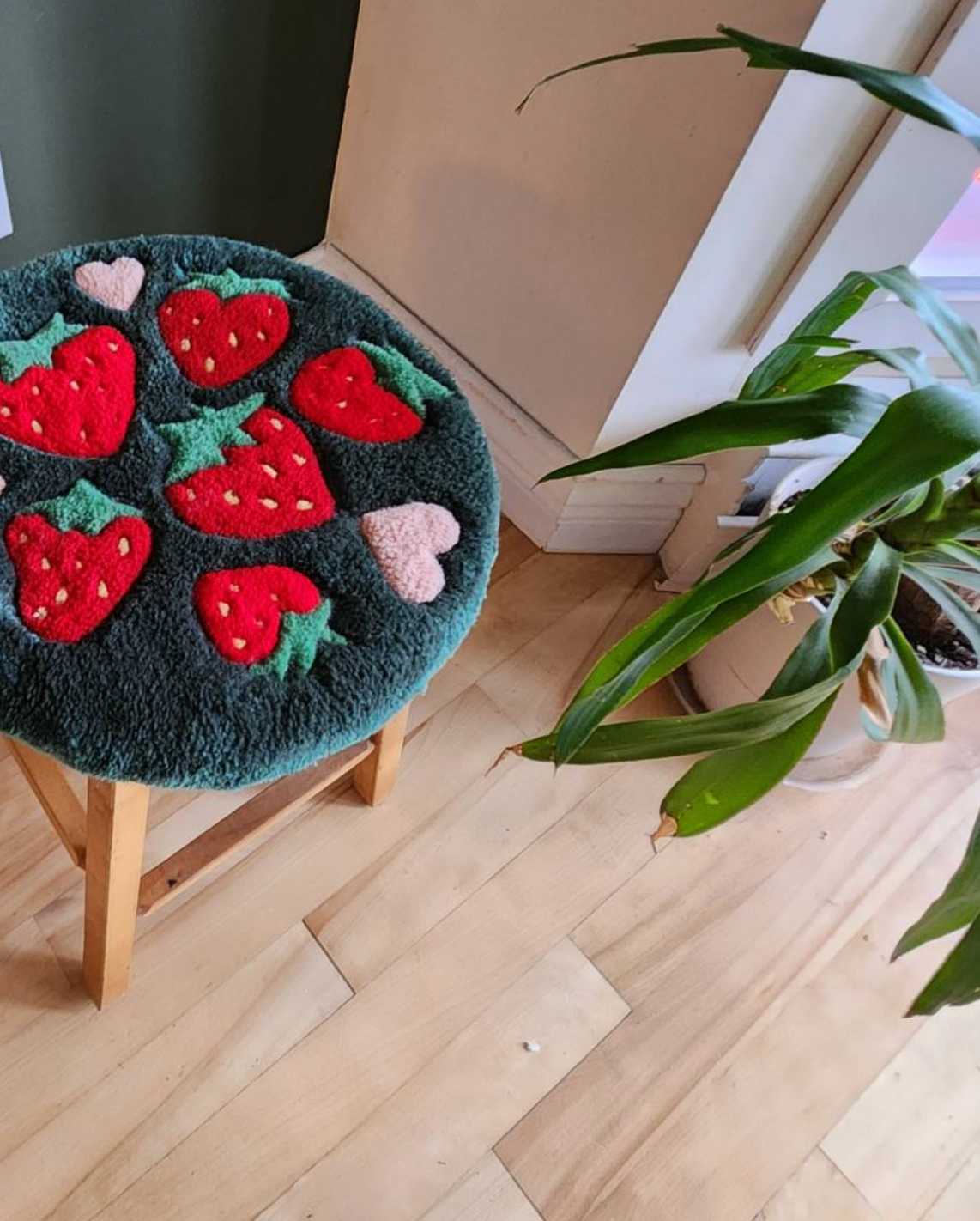 Tabouret FRAISES