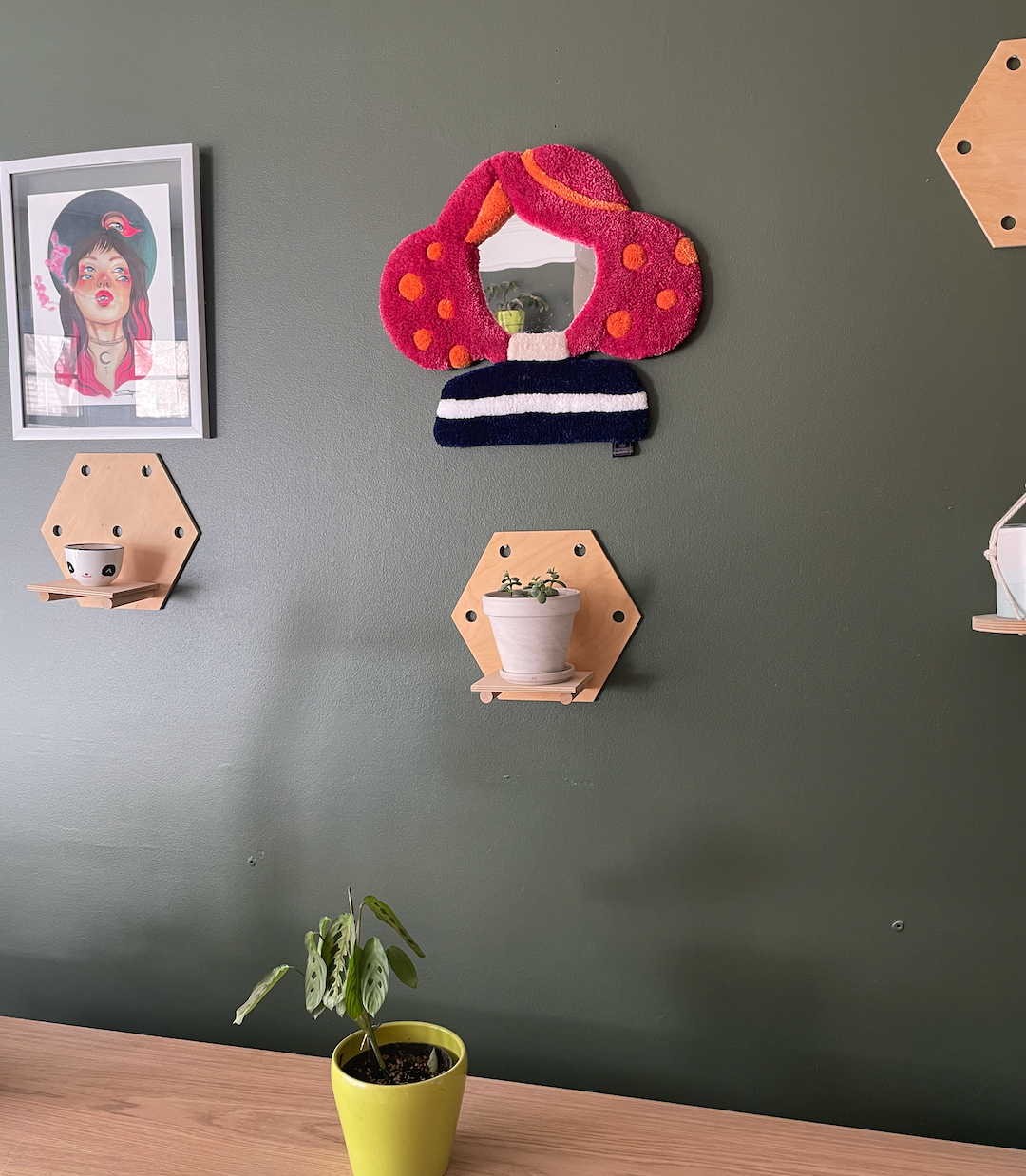 TUFTING MIROIR