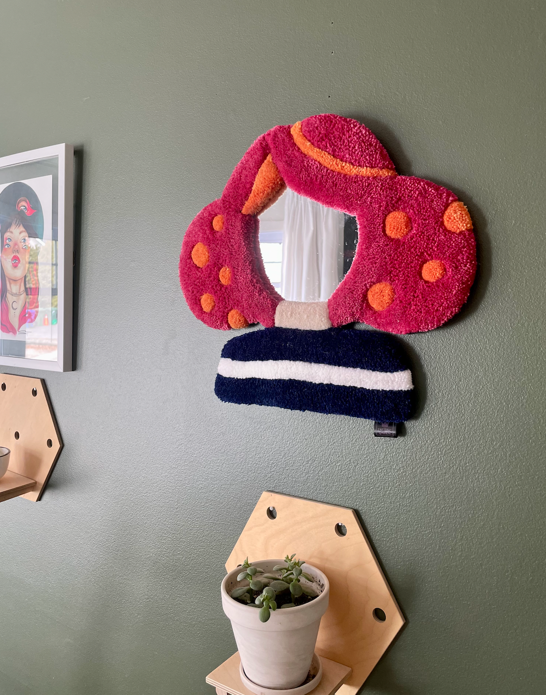 TUFTING MIROIR